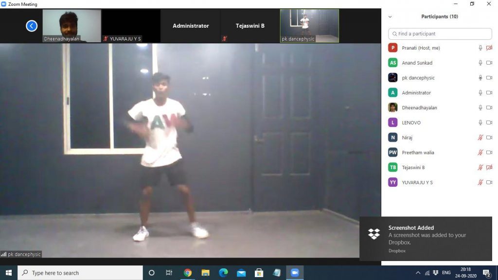 Glowroad.com employee on video call