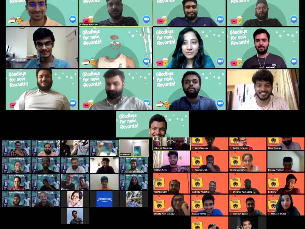 almabase zoom backgrounds culture